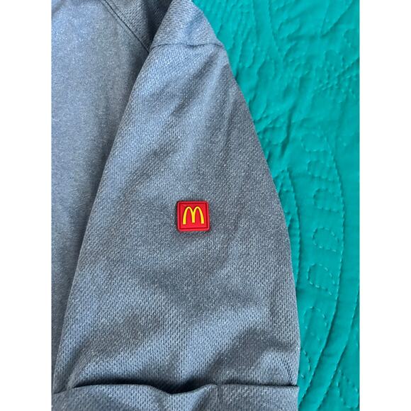 Apparel Collection McDonald's Employee 1/4 Zip Shirt Unisex Adult Size Small SS - Picture 6 of 6